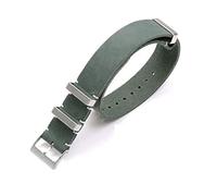 HASGTFM Nato. Armband 18mm 20mm 22mm 24mm Handbuch Zulu Armband Ersatz Armband(Green,20mm)