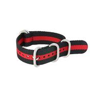 HASGTFM Nylon Uhr Band Armband-Lederband 18mm 20mm 22mm 24mm Uhr Zubehör Edelstahl Männer Frau(19,20mm)