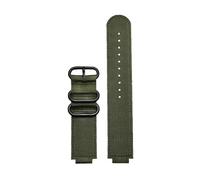 HASGTFM Passend for Casio Fit For G-Shock Uhrenarmband GBA-800 GMA-B800 GA-800/810 GBD-800 GA110 GA-120 GA100 modifiziertes Herren-Nylon-Uhrenarmband 16 mm(Army green black)