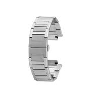 HASGTFM Passend for Casio GA-2100 GM2100 Uhrenarmband Fit For G-SHOCK Bauernhaus Eiche modifizierte Edelstahl-Uhrenkette Stahl Herrenarmband Armband(Silver)