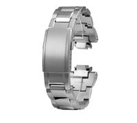 HASGTFM Uhrenarmband aus massivem Edelstahl for Casio Fit For G-SHOCK GST-B400, konvex, Herren, modifiziertes Metall, Armband, Armband, Zubehör(Silver)