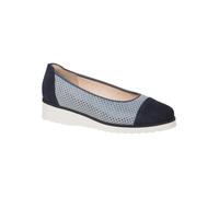 HASSIA Ballerinas "Sevilla" in Dunkelblau - Größe 42,5 | Damen Ballerinas