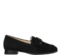 Hassia Damenschuhe Ballerinas Schwarz Schwarz - Gr. - 7