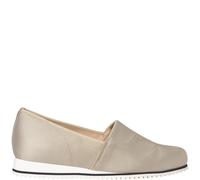 Hassia Damenschuhe Slipper / Trotteur Platin - Gr. - 7