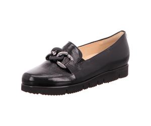 Hassia Komfort Slipper für Damen, schwarz, Größe 42 EU / 8 UK