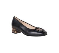 HASSIA Leder-Pumps "Evelyn" in Schwarz - Größe 41 | Pumps