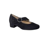 HASSIA Leder-Spangenballerinas "Cordoba" in Dunkelblau - Größe 42 | Damen Ballerinas