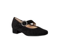 HASSIA Leder-Spangenballerinas "Cordoba" in Schwarz - Größe 39 | Pumps