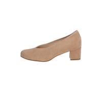 HASSIA Pumps Veloursleder Hellbraun - 37,5