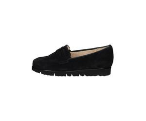 HASSIA Slipper Veloursleder Dunkelblau - 38