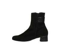 HASSIA Stiefelette Veloursleder Schwarz