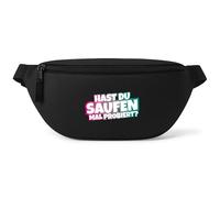 Prozente Momente Hokus Pokus Malle Modus - Bauchtasche - Bauchtasche | Malle | Party | Urlaub | lustige Sprüche | Festival | Umhängetasche | Schwarz