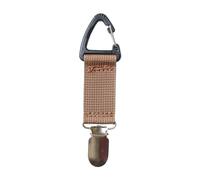 Hat Clip - Hat Holder | Bag Clips | Tragbarer Hutclip für Travel Bag, Travel Hat Clip für Kinder Erwachsene Outdoor Travel Accessory, Top Tote Luggage Hat Clip, Top Tote Luggage Hat Clip, khaki, Se