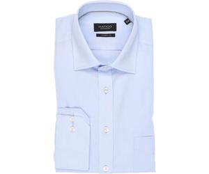 Hatico Modern Fit Hemd hellblau, Einfarbig