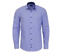 Hatico Modern Fit Hemd hellblau/weiss, Feinstreifen