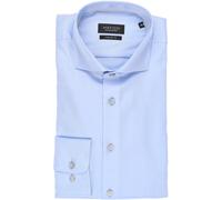 Hatico Regular Fit Hemd blau, Einfarbig