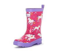 Hatley Baby-Mädchen Regenstiefel Printed Wellington Rain Boot, Pink, 20 EU