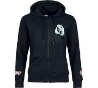 Hatsune Miku Hatsune Miku Kapuzenjacke schwarz in XL