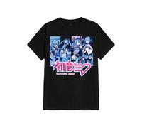 Hatsune Miku - Singing Poses - T-Shirt - Schwarz - M - 100% Baumwolle,Jersey Schwarz M
