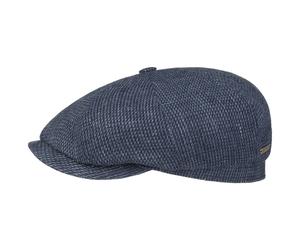 Hatteras Brinkley Flatcap by Stetson blau-meliert 59 cm
