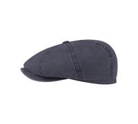 Stetson Hatteras Cap Delave Organic Cotton Schirmmütze aus Bio-Baumwolle, Blau (2) 62-63 cm (XXL)