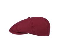Hatteras Classic Cotton Flatcap by Stetson bordeaux S (54-55 cm)