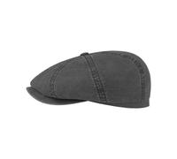 Hatteras Classic Cotton Flatcap - schwarz / M (56-57 cm)
