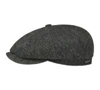 Hatteras Classic Wool Schiebermütze by Stetson Caps 63 cm grau-schwarz