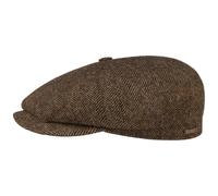 Hatteras Classic Wool Schiebermütze by Stetson Caps 60 cm braun-schwarz
