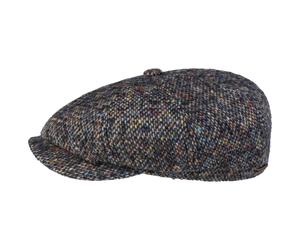 Hatteras Colour Dots Flatcap by Stetson dunkelblau 61 cm