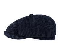 Hatteras Corduroy Jersey Flatcap by Stetson blau XXL (62-63 cm)