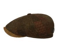 Hatteras Dark Paisley Flatcap by Stetson braun XL (60-61 cm)