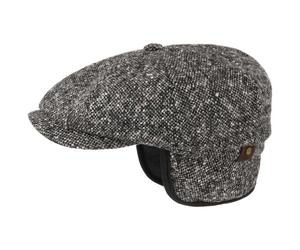 Hatteras Donegal Earflaps Cap by Stetson schwarz 56 cm