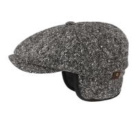 Stetson Hatteras EF Donegal WV 8 Panel Newsboy Flatcap, Anthrazit (433) 57 cm