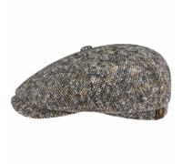 STETSON - Stetson Hatteras Donegal Schirmmütze Flatcap Ballonmütze blau Gr. 55 - Farbe - blau - Größe - 57 cm