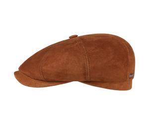 Hatteras Goat Suede Flatcap by Stetson braun 57 cm