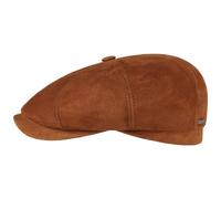 Hatteras Goat Suede Flatcap by Stetson braun 61 cm