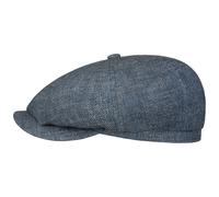 Hatteras Inspection Tag Flatcap by Stetson blau-meliert 61 cm