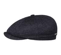Hatteras Jersey Virgin Wool Flatcap by Stetson dunkelblau XL (60-61 cm)