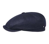 Hatteras Kaschmir Seide Flatcap by Stetson dunkelblau 56 cm