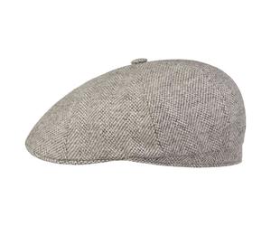 Hatteras Milbank Sustainable Flatcap by Stetson hellgrau XL (60-61 cm)