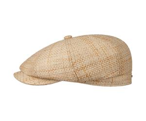 Hatteras New Toyo Flatcap by Stetson natur M (56-57 cm)