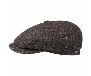 Hatteras Newsboy Flatcap by Stetson grau-meliert 58 cm