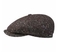Hatteras Newsboy Flatcap by Stetson grau-meliert 59 cm