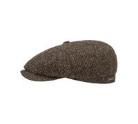 Hatteras Shetland Wool Flatcap - braun / 60 cm