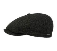 Hatteras Shetland Wool Flatcap by Stetson oliv 60 cm