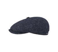Hatteras Shetland Wool Flatcap - dunkelblau / 60 cm