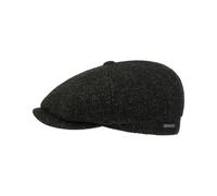 Hatteras Shetland Wool Flatcap - oliv / 56 cm