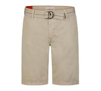 Hattric Chino Bermuda mit Gürtel Light Beige Uni, 33