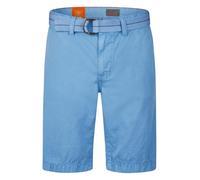 Hattric Chino Bermuda mit Gürtel Light Blue Uni, 33